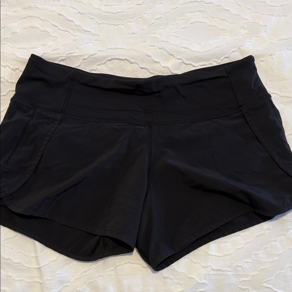 lululemon athletica Black Athletic Shorts